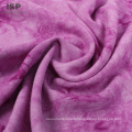 100% Viscose Challis&Poplin Tie Dyed Fabric For Dresses